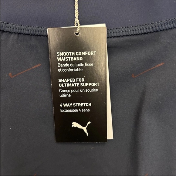 Puma Women's Love Golf Skort Size L Navy Power Shape UPF 50+ Stretch NWT $75 - Picture 13 of 16